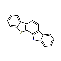 12H-[1]苯并噻吩并[2,3-A]咔唑 结构式