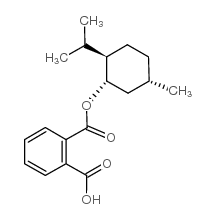 (+)-(1S)-单孟基邻苯二甲酸 结构式