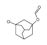 3-氯-1-甲酰氧基金刚烷 结构式