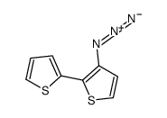 3-叠氮基-2,2'-联噻吩 结构式