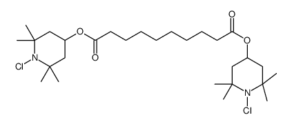 Decanedioic acid, 1,10-bis(1-chloro-2,2,6,6-tetramethyl-4-piperidinyl) ester 结构式