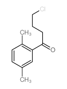 4-氯-2,5-二甲基苯丁酮 结构式