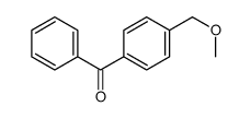 (4-(甲氧基甲基)苯基)(苯基)甲酮 结构式