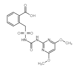 苄嘧磺隆 结构式