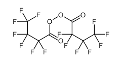 Peroxide, bis(2,2,3,3,4,4,4-heptafluoro-1-oxobutyl) 结构式