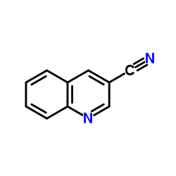 3-氰基喹啉 结构式