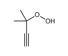 3-氢过氧基-3-甲基-1-丁炔 结构式