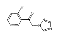1-(2-溴苯基)-2-(1H-1,2,4-噻唑-1-基)-乙酮 结构式