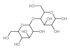 β-纤维二糖 结构式