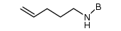 N-(pent-4-en-1-yl)-l<sup>4</sup>-boranamine 结构式