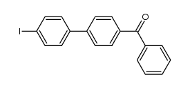 Methanone, (4'-iodo[1,1'-biphenyl]-4-yl)phenyl- 结构式