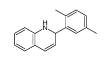 2-(2,5-二甲基苯基)-1,2-二氢喹啉 结构式