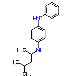 N-(1,3-二甲基丁基)-N'-苯基对苯二胺 结构式