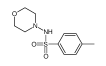 N-吗啉-4-甲基苯磺酰胺 结构式