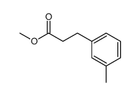 3-(3-甲基苯基)丙酸甲酯 结构式