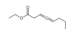 3,4-辛二烯酸乙酯 结构式