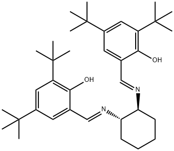 1,2-环己二胺双(3,5-丁基硫酸酯) 结构式
