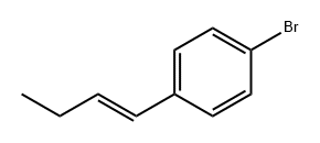 E-1-溴-4-(丁-1-烯-1-基)苯 结构式