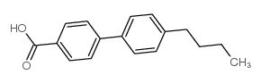 4-丁基-4-联苯羧酸 结构式