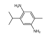 2-异丙基-5甲基对苯二胺 结构式