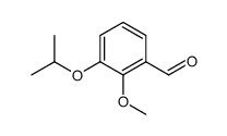 3-异丙氧基-2-甲氧基苯甲醛 结构式