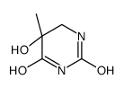 5-羟基-5-甲基-1,3-二嗪农-2,4-二酮 结构式