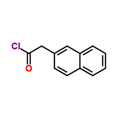 2-(2-萘基)乙酰氯 结构式