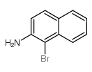 2-氨基-1-溴萘 结构式