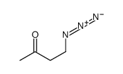 4-叠氮基丁-2-酮 结构式