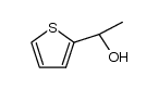 1-(2-噻吩基)乙醇 结构式