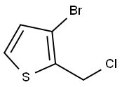 3-溴-2-(氯甲基)噻吩 结构式