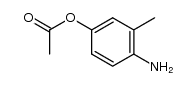 4-氨基-3-甲基苯基乙酸酯 结构式
