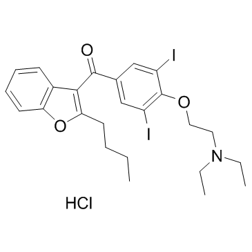 盐酸胺碘酮 结构式