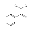 2,2-二氯-1-(3-甲基苯基)乙酮 结构式