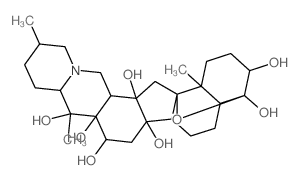 藜芦素 结构式