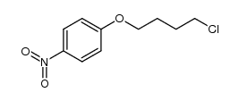 1-(4-氯丁氧基)-4-硝基苯 结构式