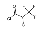2-氯-3,3,3-三氟丙酰氯 结构式