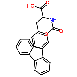 FMOC-DL-苯丙氨酸 结构式