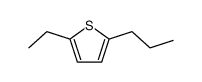 2-乙基-5-丙基噻吩 结构式