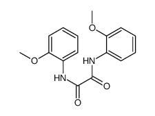 N,N'-双(2-甲氧基苯基)草酰胺 结构式