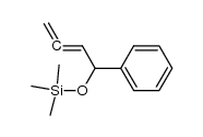 Benzene, [1-[(trimethylsilyl)oxy]-2,3-butadien-1-yl]- 结构式