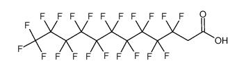 2-全氟癸基乙酸(储存“-20℃”；运输“冰袋”) 结构式