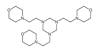 六氢-1,3,5-三[2-(4-吗啉基)乙基]-1,3,5-三嗪 结构式
