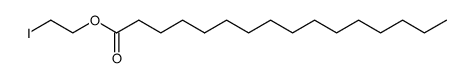 palmitic acid-(2-iodo-ethyl ester) 结构式