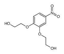 1,2-二(2-羟基乙氧基)-4-硝基苯 结构式