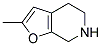 4,5,6,7-四氢-2-甲基呋喃[2,3-C]并吡啶 结构式