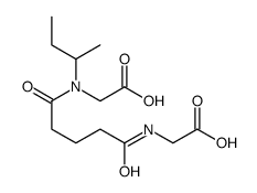N,N'-(1,5-二氧代-1,5-戊二基)双甘氨酸二乙酯 结构式
