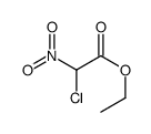 Acetic acid, 2-chloro-2-nitro-, ethyl ester 结构式