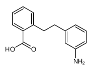 2-[2-(3-氨基苯基)乙基]苯甲酸 结构式