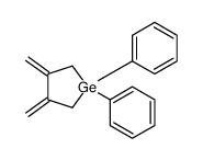 3,4-二亚甲基-1,1-二苯基锗杂环戊烷 结构式